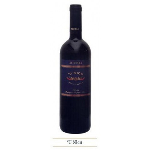 Vino rosso U NICU Nero d'Avola Miceli IGT - Lt.0,75