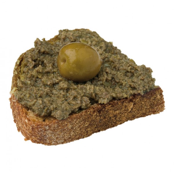 Patè di olive verdi gr.180 in olio extra vergine di oliva - Prodotti tipici siciliani 