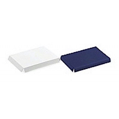 Fondi rialzati mm.100x70 BLU/BIANCHI per cofanetto Pz.10