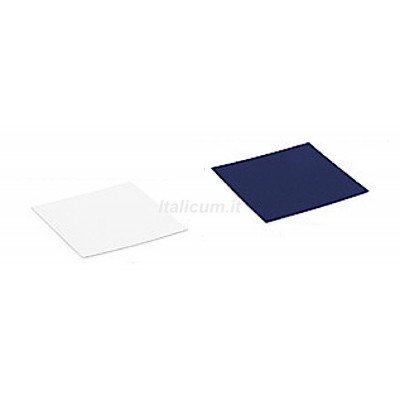 Fondi PIANI mm.80x80 doppio uso BLU/BIANCHI Pz.10