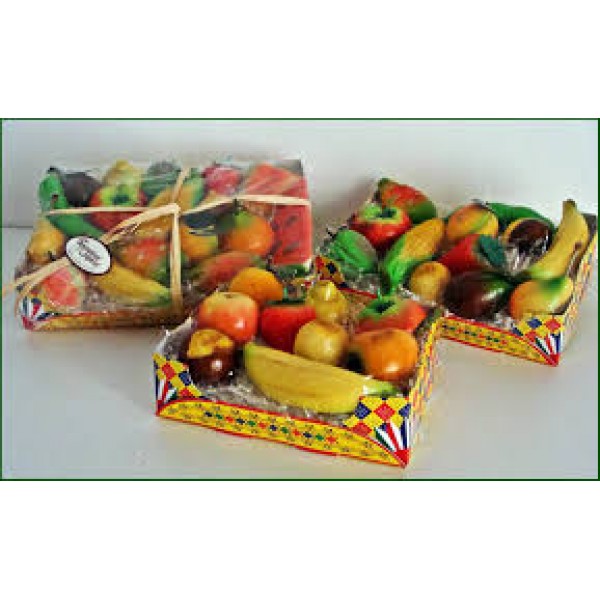 Frutta di Martorana siciliana - confezione di frutti misti - Gr.250