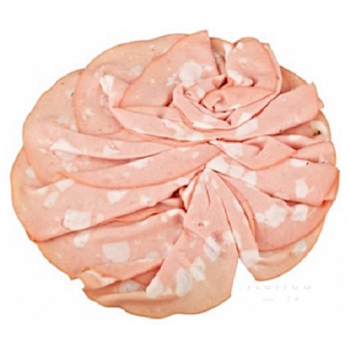 Mortadella di suino nero dei Nebrodi 300 gr. 