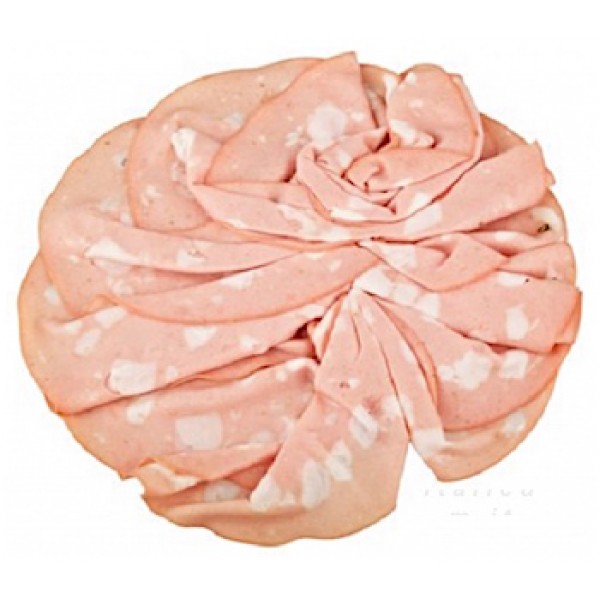 Mortadella di suino nero dei Nebrodi 300 gr. 