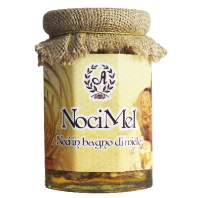 Noci immerse nel miele - 130 gr. 