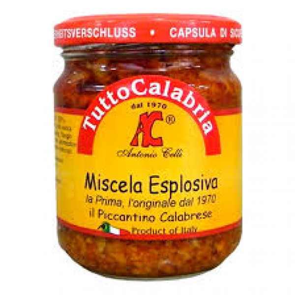 Patè di peperoncino gr.190 in olio extra vergine di oliva - Prodotti tipici 