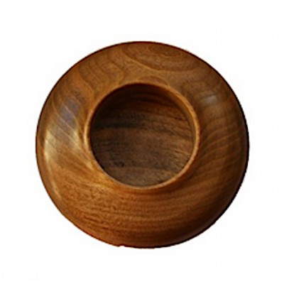 Porta candela in legno per tealight diametro cm.4 