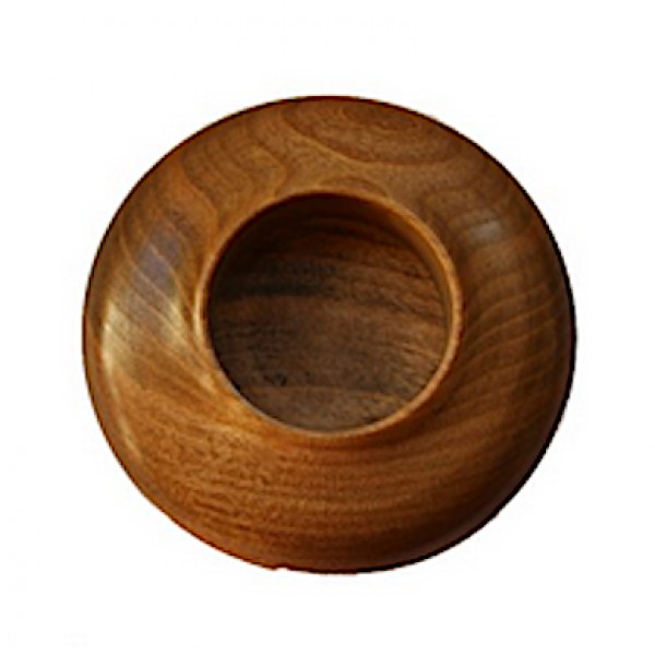 Porta candela in legno per tealight diametro cm.4 