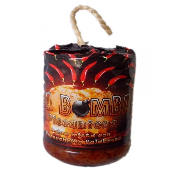 Salsa BOMBA al peperoncino piccantissima gr. 100