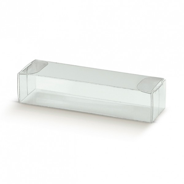 Scatole trasparenti Astuccio apertura laterale mm.150x25x20 - Pz.10