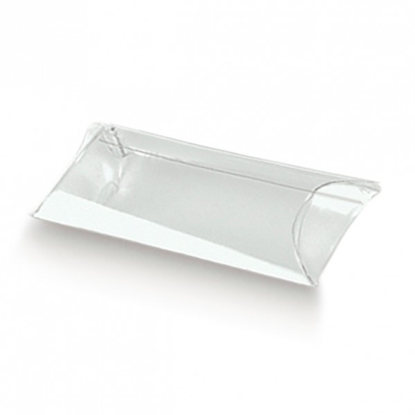 Scatole trasparenti a TUBO in PVC mm. 100x38 Pz.10