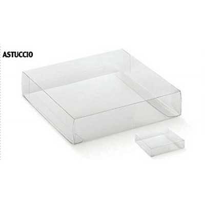 Scatole trasparenti Astuccio mm.100x100x50 - Pz.10