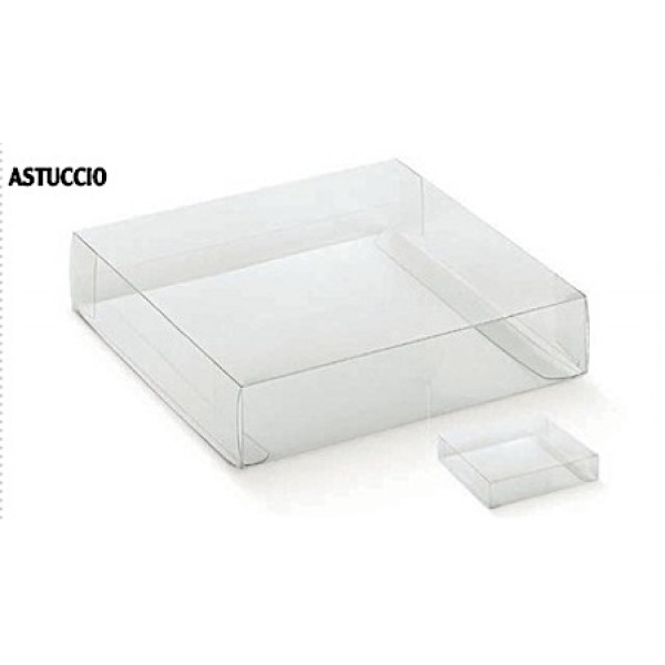 Scatole trasparenti Astuccio mm.100x100x50 - Pz.10