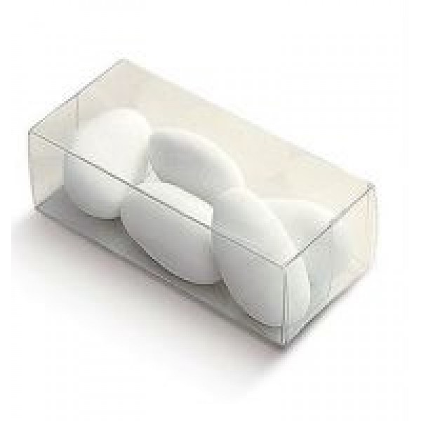 Scatoline portaconfetti trasparenti mm.70x30x20
