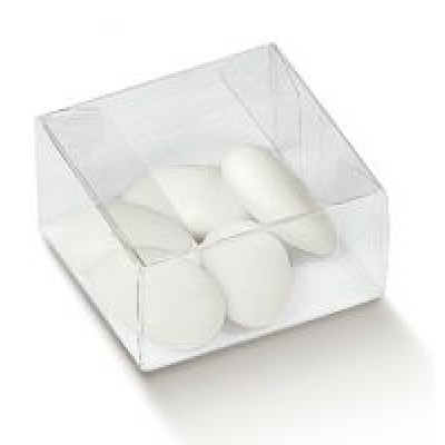 Scatole trasparenti automontanti in PVC mm.60x60x60 - Pz.10