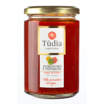 Sugo pronto al pomodoro e peperoni - gr.350