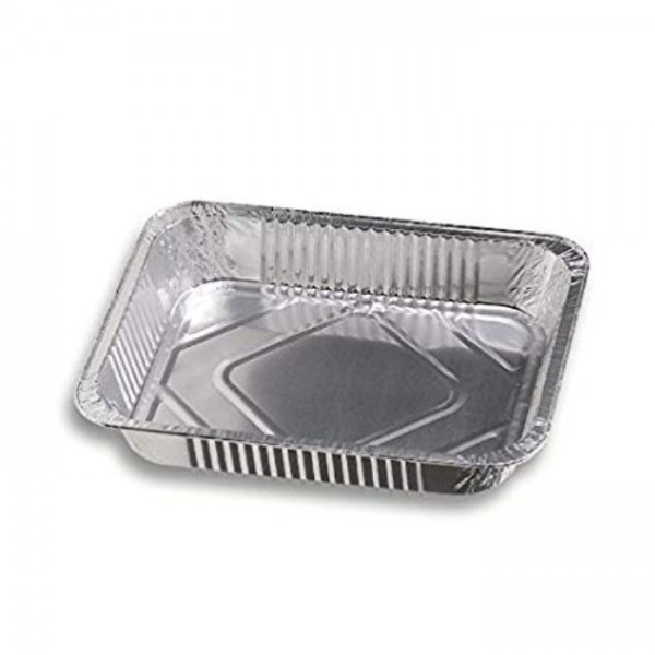 Vaschette in alluminio mm.192x140x30  TR60 - Pz.100 