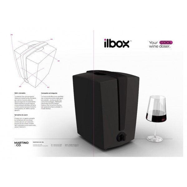 Contenitore per bag in box vino riutilizzabile  - Imballo 15 pezzi 