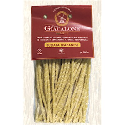 Busiate trapanesi artigianali lunghe 24 pacchi da 500 gr. - Grano duro siciliano 100% 