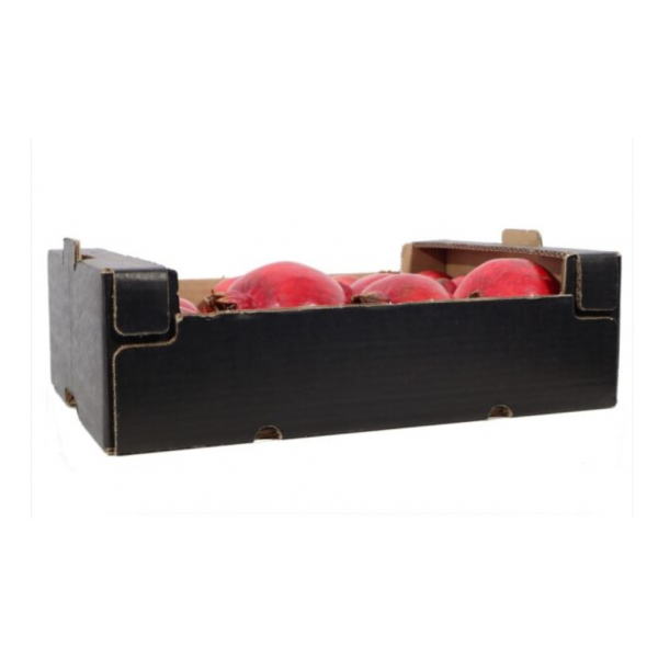 Cassette ortofrutta cartone nero cm.20x30x11 -  Pedana 500 pz. 