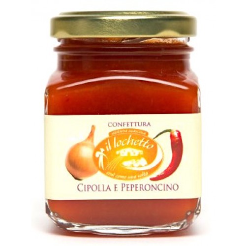 Confettura di cipolle e peperoncino 110 gr. 