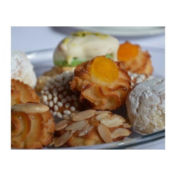 Dolcetti di mandorla siciliani morbidi con mandorle - Gr.500