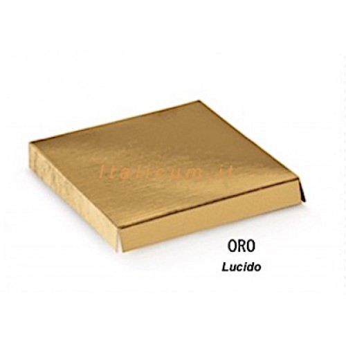Fondi rialzati oro lucido mm.90x90 Pz.10