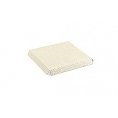 Fondi rialzati pelle bianco mm.150x150 - Pz.10
