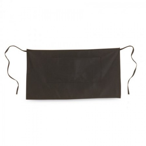 Grembiule bar corto cotone nero cm.35 - Pz.1