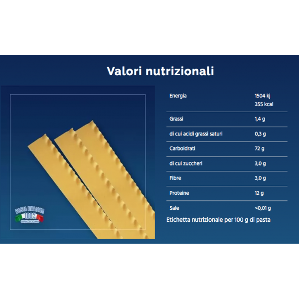 Box 2 Rustichelli e 4 Lasagnette - 4 Kg. totali