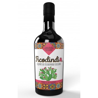 Liquore di ficodindia siciliano artigianale - 50 cl. 24% Vol.