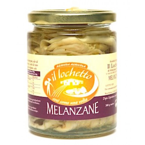 Melanzane sott'olio ricetta siciliana 300 gr.