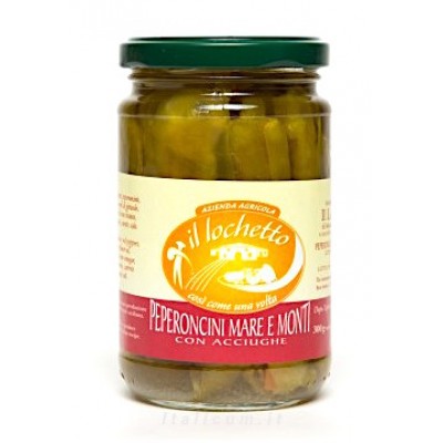 Peperoncini sott'olio Mare e Monti  gr.300 