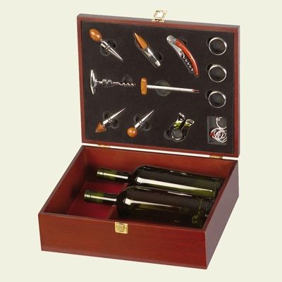 CASSETTA 3 BOTTIGLIE VINACCIA CON 12 ACCESSORI - Pz.150