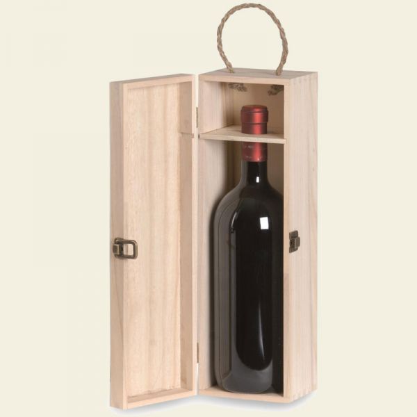 CASSETTA MAGNUM BORDOLESE IN LEGNO NATURALE Lt.1,5