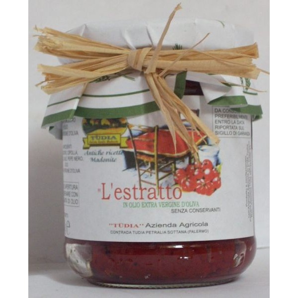 Estratto di pomodoro in olio extra vergine di oliva - gr.210 -