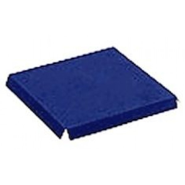 Fondo rialzato per scatole trasparenti mm.90x90 velluto blu Pz.10