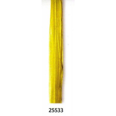 RAFIA NATURALE GIALLO rotolo mt.100 largo mm.7 - imballo da pz.10 - Sconto 10%