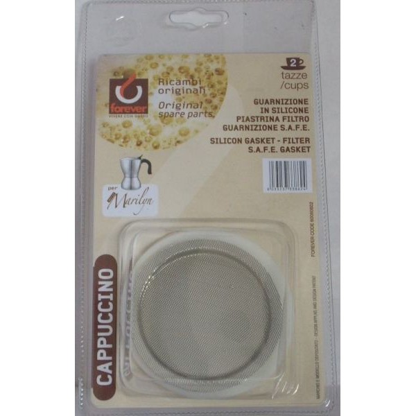 Ricambio Filtro con 2 guarnizioni e guarnizione valvola per Miss Combi Duo