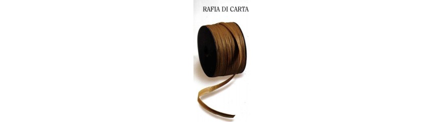 Nastri in rafia colorata 