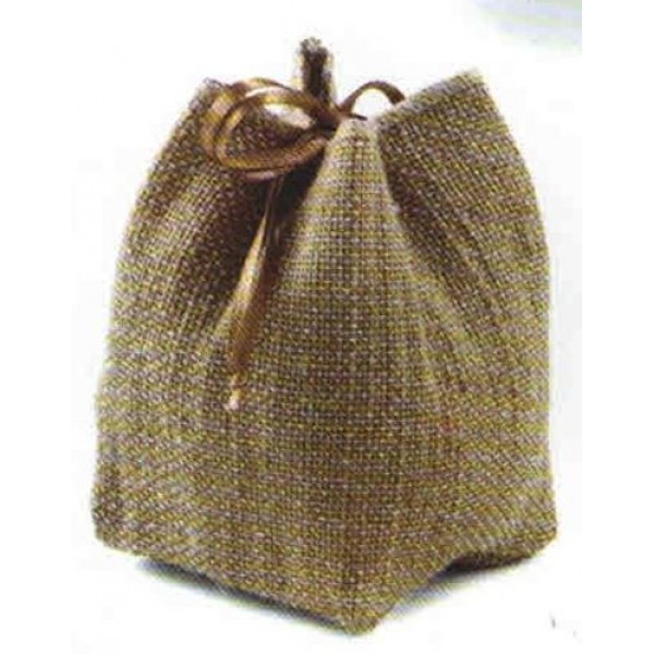 Saccoccio in juta portaconfetti mm.60x100 - pz.15