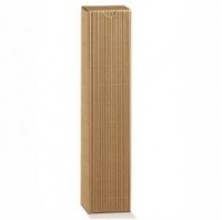 Scatola per bottiglie olio in cartoncino ondulato avana mm.45x45x215 - Pz.10