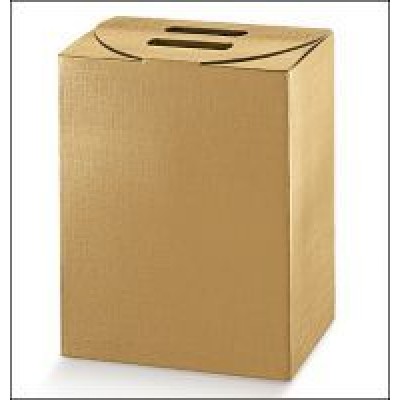 Scatola per panettone + bottiglia seta oro - mm.245x190x340 Pz.50 Sconto 10%