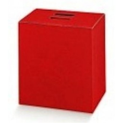Scatola per panettone + bottiglia Rosso effetto pelle - mm.330x250x350 Pz.5
