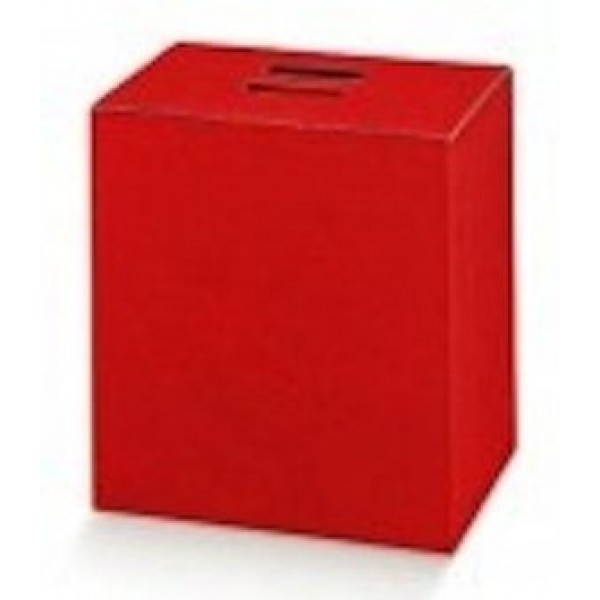 Scatola per panettone + bottiglia Rosso effetto pelle - mm.330x250x350 Pz.25 Sconto 10%