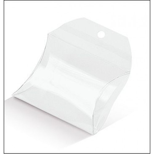 Scatole trasparenti Borsetta mm.  55x55x17 - Pz.10