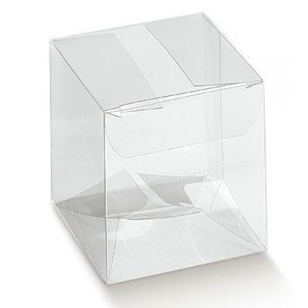 Scatole trasparenti PVC ad astuccio mm.170x170x310 - Pz.10 