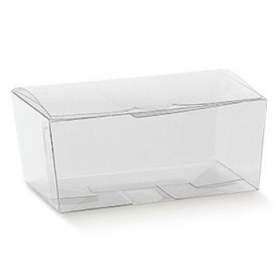 Scatola trasparente Ballottin in PVC mm.103x67x55 Pz.10 