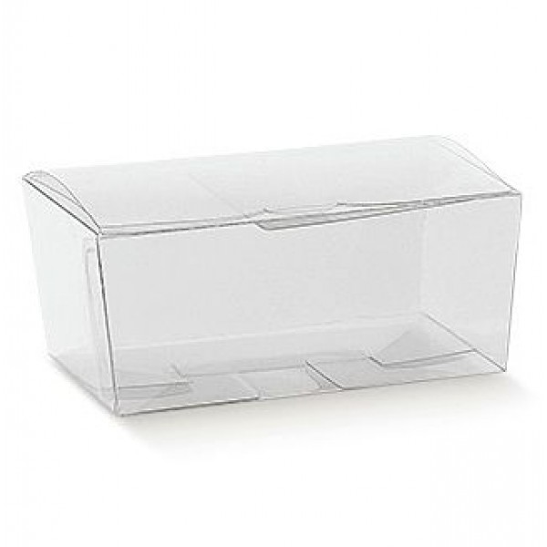 Scatola trasparente Ballottin in PVC mm.103x67x55 Pz.10 