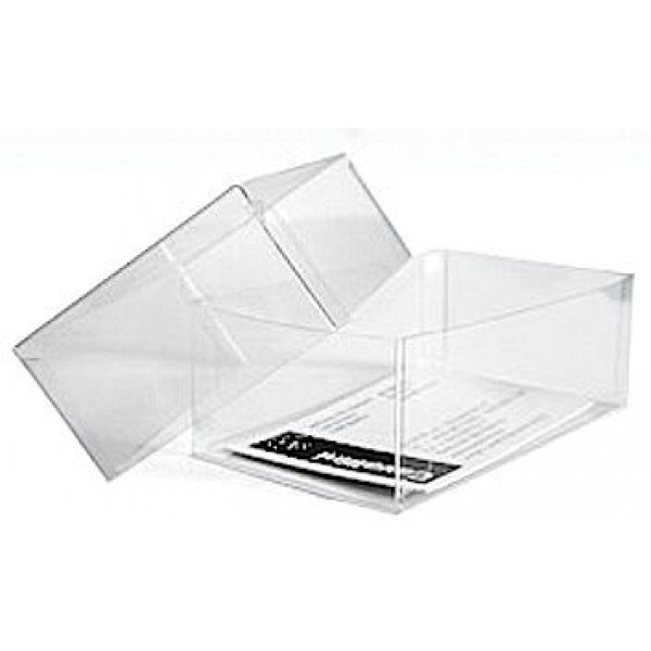 Astuccio trasparente fondo e coperchio mm.100x60x30 - Pz.10