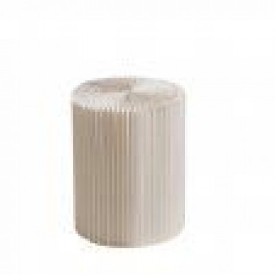 Sgabello in carta rigida bianco richiudibile cm.38x30